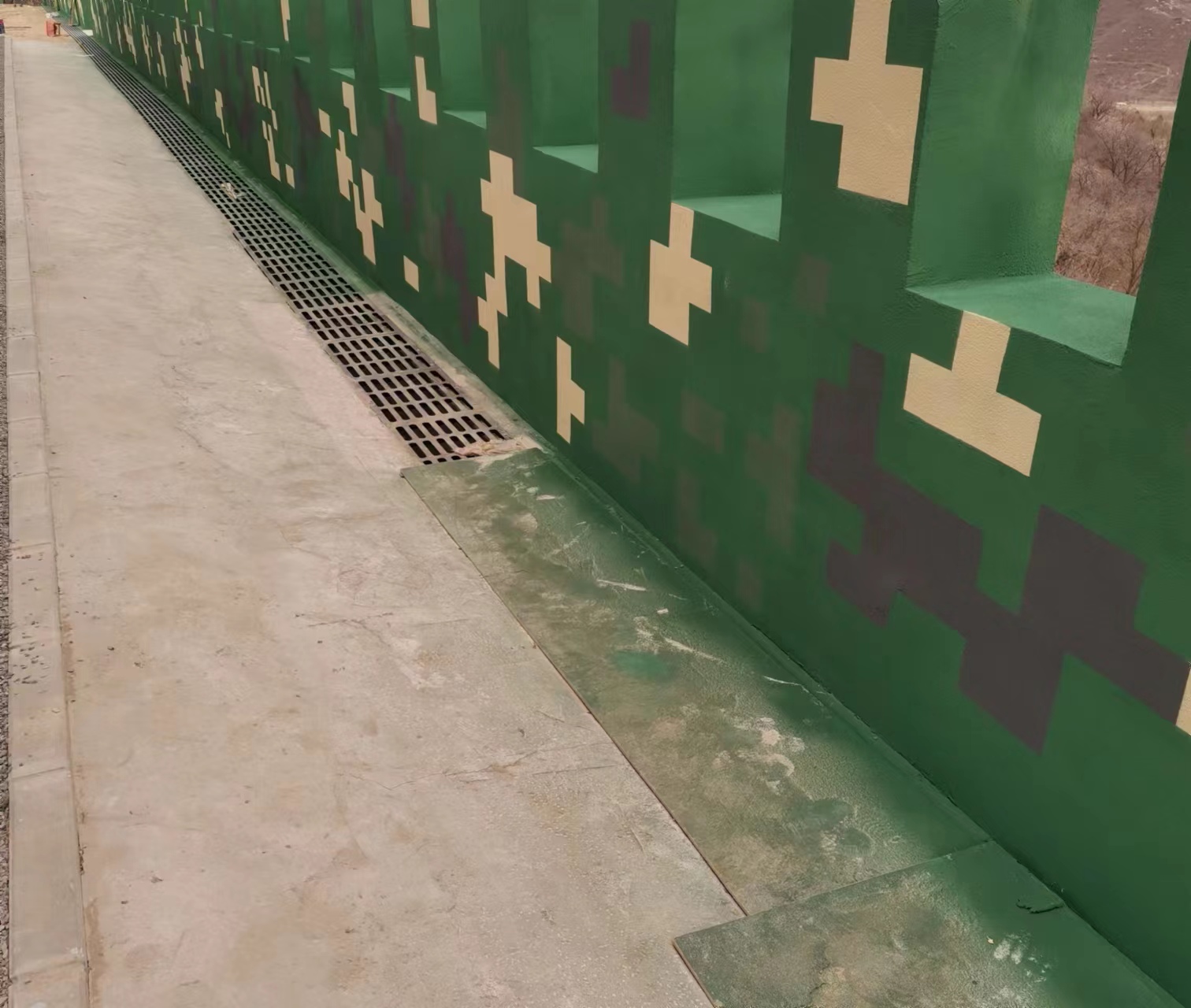 黔西南围墙迷彩喷涂,数迷彩漆