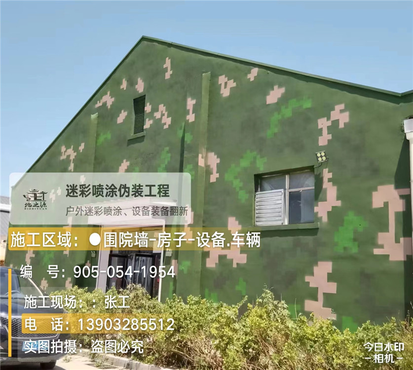 黔西南外墙数码迷彩漆施工报价清单（100㎡标准墙面测算）